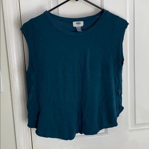 Old Navy blue/teal tank